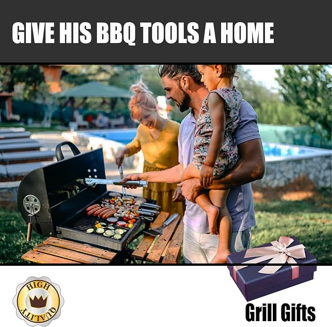 Grill Tool Storage Bag, Grill Accessories Storage, Grill Utensil Storage - Image 6