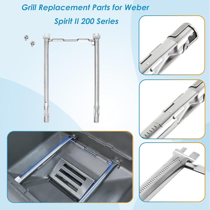 Grill Parts for Weber Spirit II Grill Replacement Parts, 7635 Flavorizer Bars - Image 3