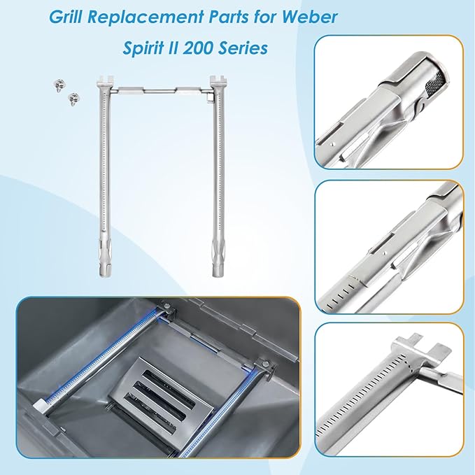 Grill Parts for Weber Spirit II Grill Replacement Parts, 7635 Flavorizer Bars - Image 3