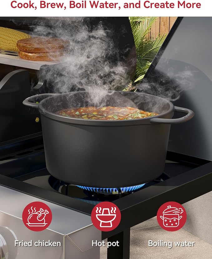Aoxun 4-Burner Propane Grill - Image 5