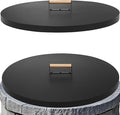 Fire Pit Lid Round 30", Heat Resistant Metal Firepit Cover by Permade