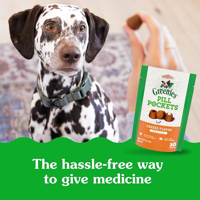 Greenies Pill Pockets for Dogs, Large Size Soft Dog Treats, Cheese Flavor - Image 5