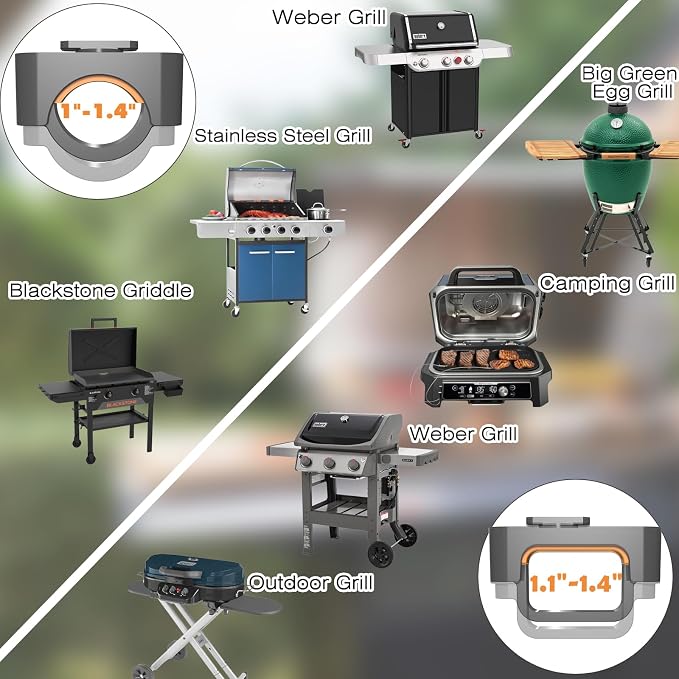 Grill Light Designed for Blackstone Griddle & Weber Grill, Automatic On/Off BBQ - Image 4
