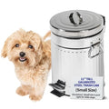 Pet Fit For Life 11" Tall Galvanized Steel Trash Can by PetFitForLife