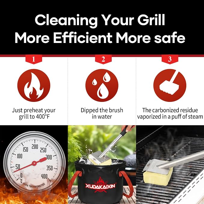 Grill Brush Bristle Free - Image 4