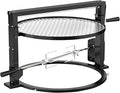only fire Santa-maria Style Grill Rotisserie System Adjustable Cooking Grate by onlyfire