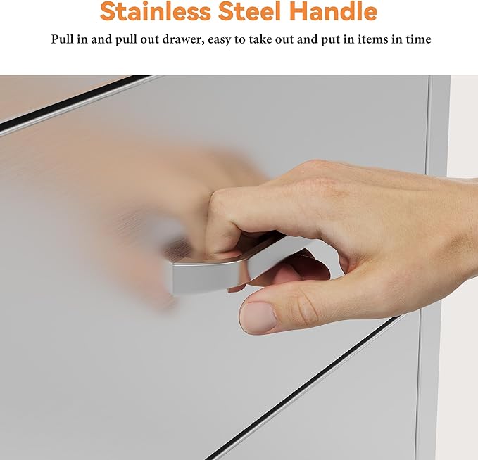 Jocisland Outdoor Kitchen Drawers 41.5" W×23" D×23" H Stainless Steel Drawers - Image 7