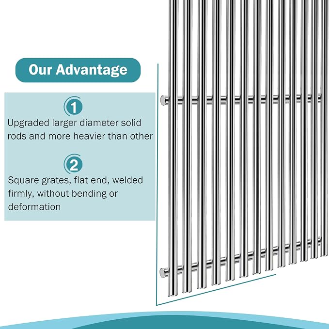 Criditpid 304 Stainless Steel 7639 Grill Grates - Image 5