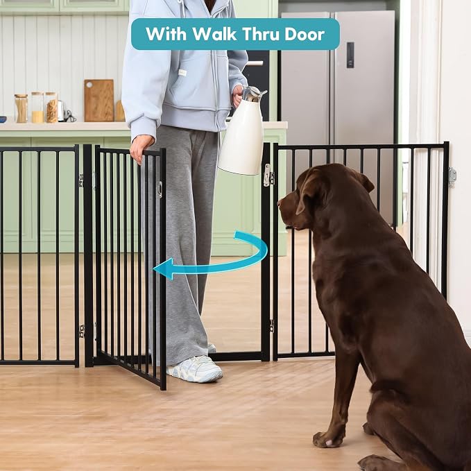 No Pawblems Free Standing Dog Gate - Image 5