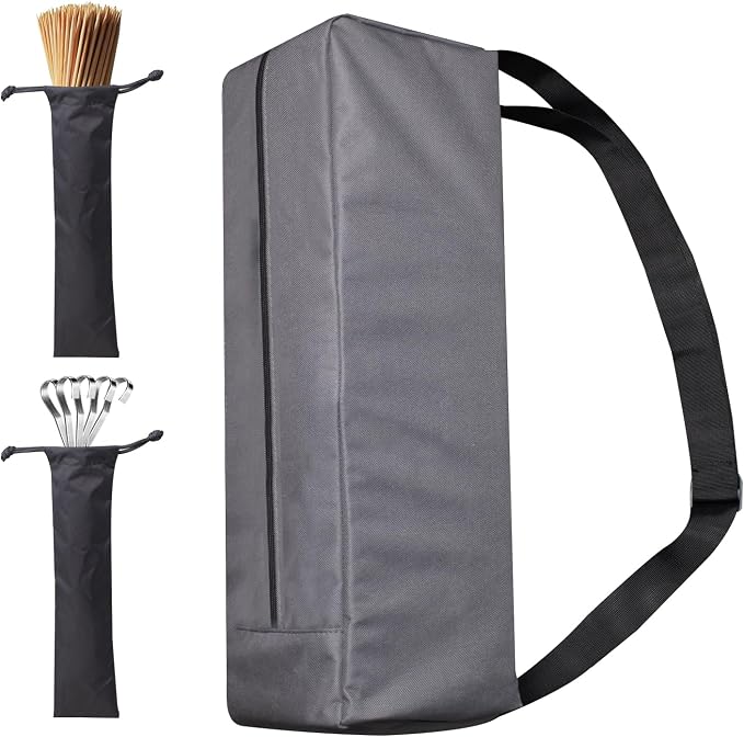 Grill Storage Bag, Grill Utensil Storage, 600D Waterproof Oxford Foldable Grill by YUJHON