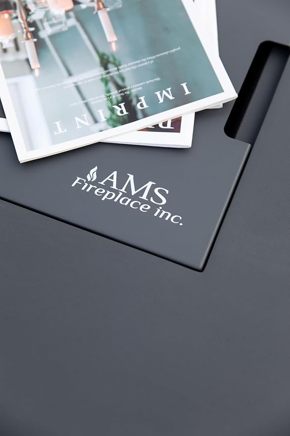 AMS Fireplace | Powder Coated Fire Pit Burner Lid - Image 3