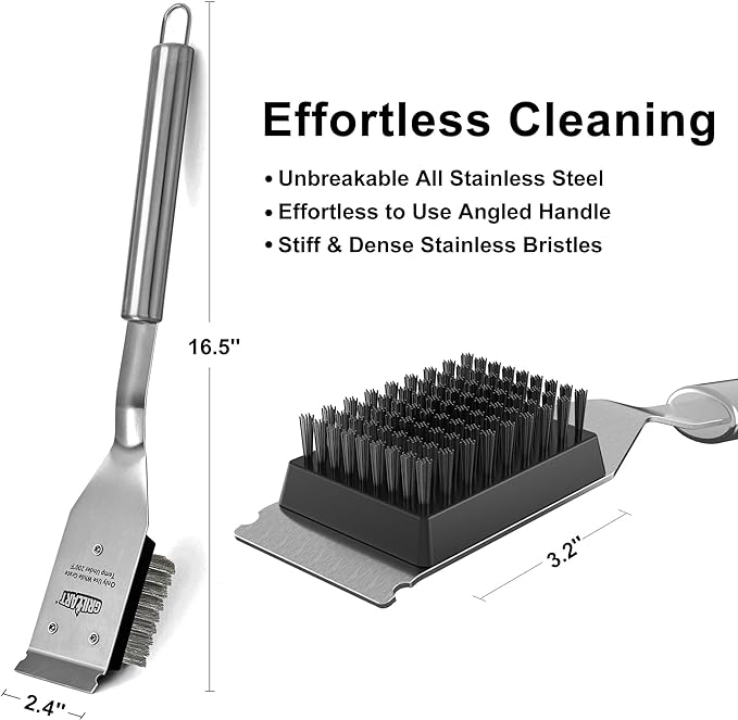 GRILLART Grill Brush and Scraper Replacement Head - Image 3