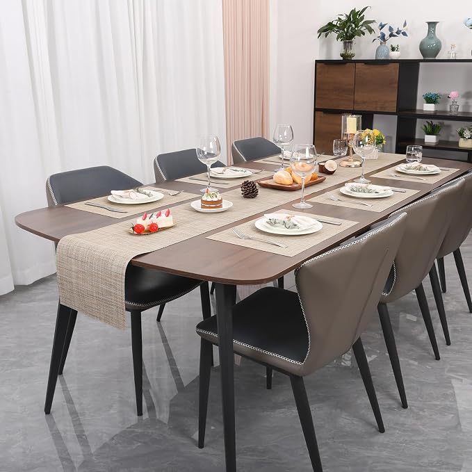 Myir JUN Table Runner, Vinyl Table Runner Indoor 72 Inch Long Arbitrarily - Image 4