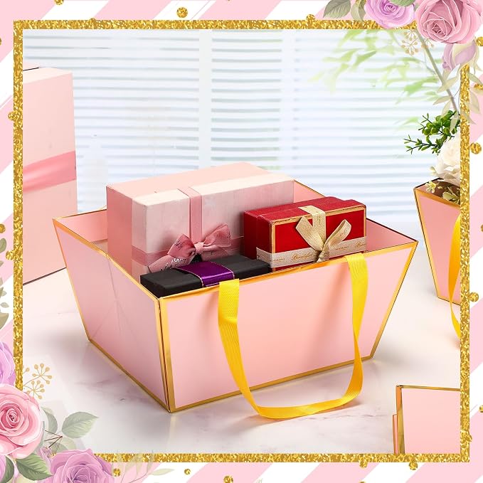 Pinkunn 48 Pcs Basket for Gifts Empty DIY Bulk Gift Basket Kit - Image 3