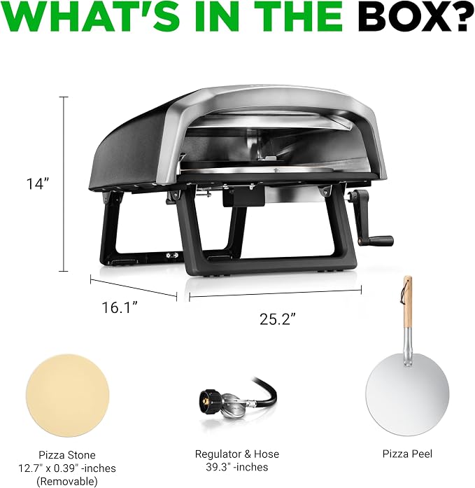 NutriChef Outdoor Pizza Oven - Image 7