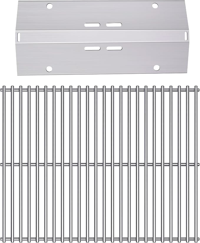 BBQ Grill Grates Replacement for Cuisinart Gas Grill CGG-200, CGG-240 by Cozilar