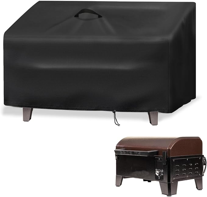 Grill Cover for Pit BOSS 10697 Table Top Wood Grill, Waterproof Gas BBQ Cover by Aidetech