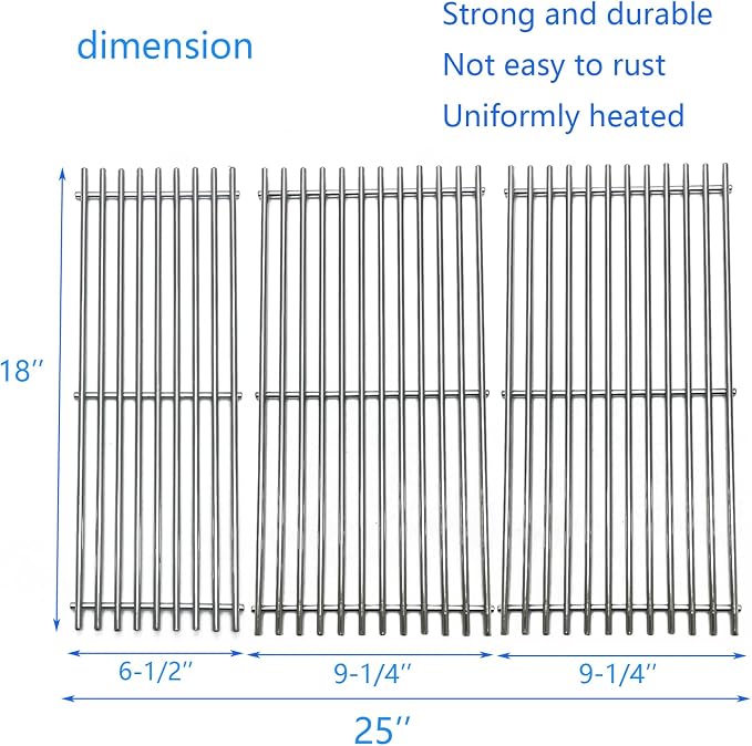 18" Stainless Steel Cooking Grid Grate - Image 2