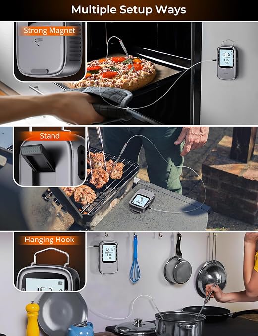 Govee Bluetooth Meat Thermometer, Digital Wireless Meat Thermometer - Image 7