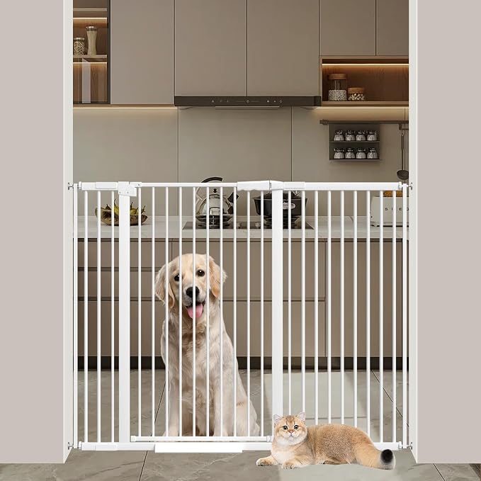 40.55" Tall 1.37" Ultra Narrow Spacing Dogs Pets Baby Gate by AiWMGL