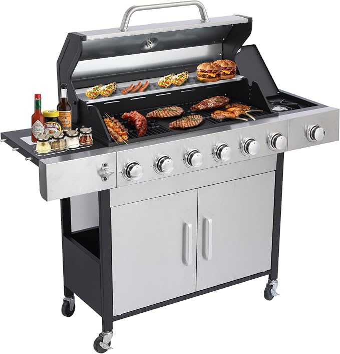 CIG GARDEN 6 Burner Propane Gas Grill by Unknown