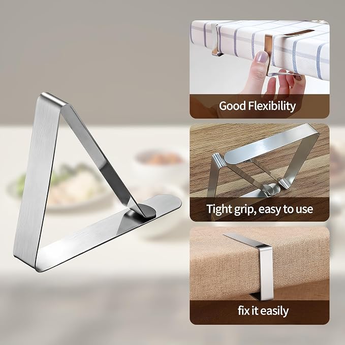 12 Pack Tablecloth Clips - Image 3