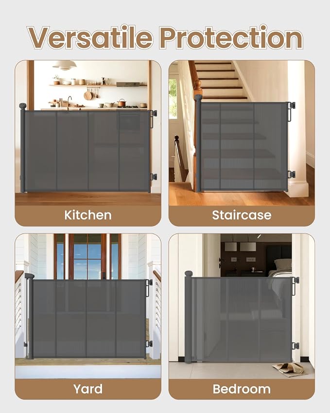 Upgraded Retractable Baby Gate - Image 8