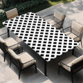 Rectangle Table Cloth Cover Waterproof Elastic Fitted Polyester Fitted by Unknown