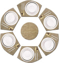 PIGCHCY Wedge Shaped Placemats Set of 6 by PIGCHCY