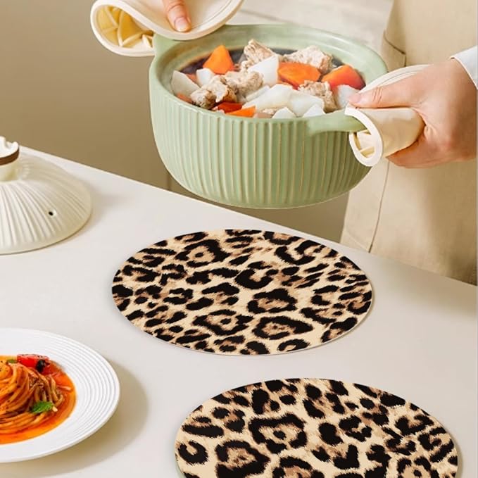 Faux Leather Placemats Set of 4 - Image 5