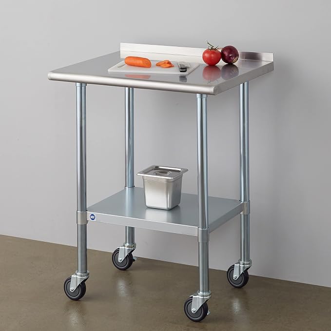 Stainless Steel Table for Prep & Work - Image 2