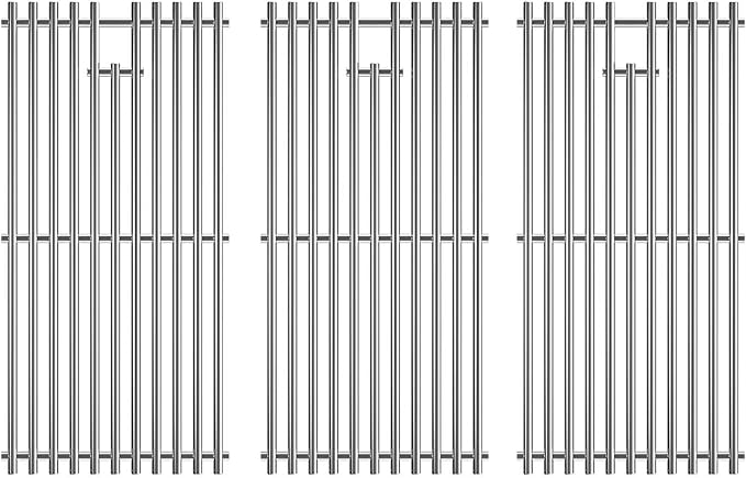 17" Grill Grates for Charbroil Infrared 3 Burner 463242515 463242516 466242515 by Suzlon