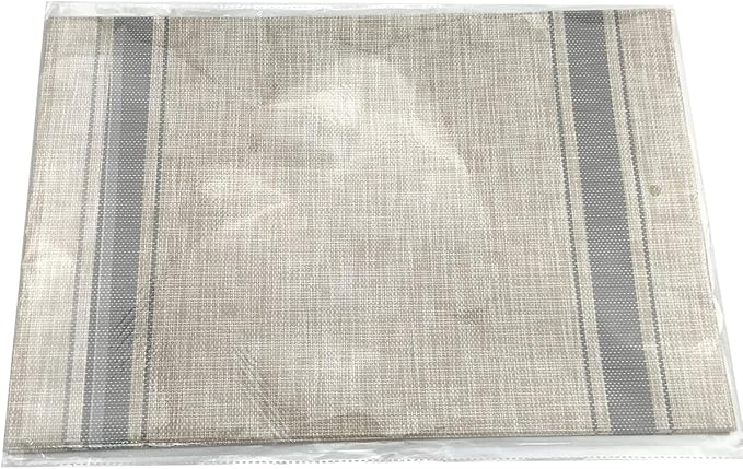 Gugrida Placemats, Placemats PVC Table Mats Woven Vinyl Placemats - Image 5