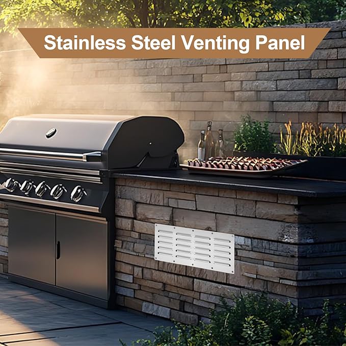 2 Pack Stainless Steel Venting Panel - Image 3
