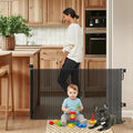 Retractable Safety gate, pet/Dog/cat Temporary Door, Baby Safety Temporary Door by VUXHUAR