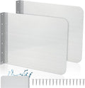Therwen 2 Pcs Stainless Steel Side Splash Guard by Therwen