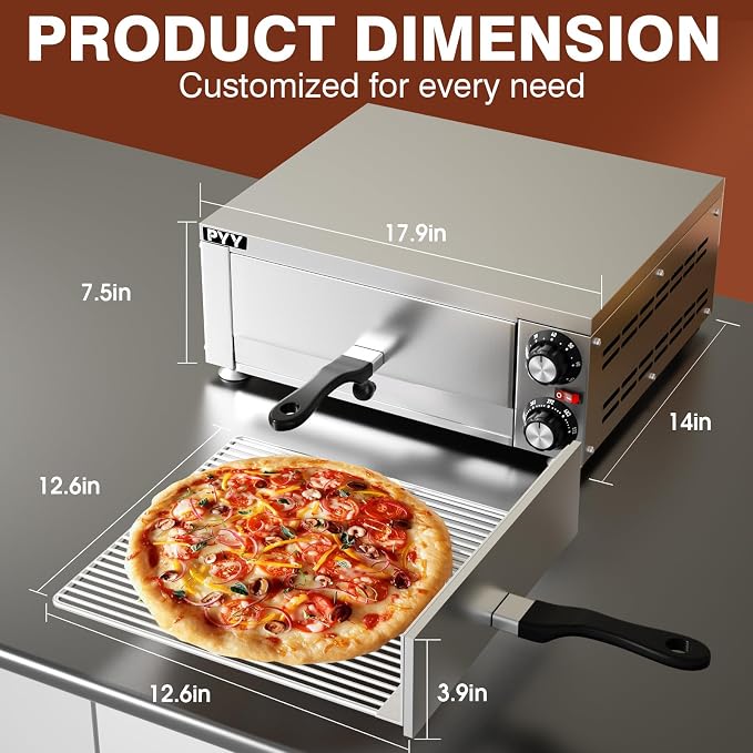 PYY Pizza Oven Indoor Electric Countertop Commercial Pizza maker - Image 2