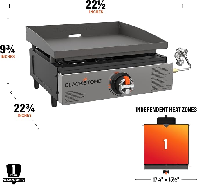 Blackstone 2142 Original 17” Tabletop Griddle - Image 3