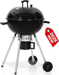 GREEN PARTY 22 inch Kettle Charcoal BBQ Grill by GREENPARTY