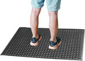Outdoor Rubber Mat Kitchen Anti-Fatigue Floor Mats Restaurant Bar Floor Mat New by Wizgree