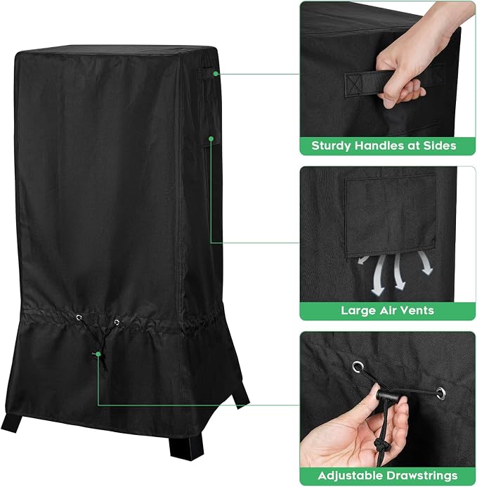 30-inch Waterproof Smoker Cover fits - Image 4