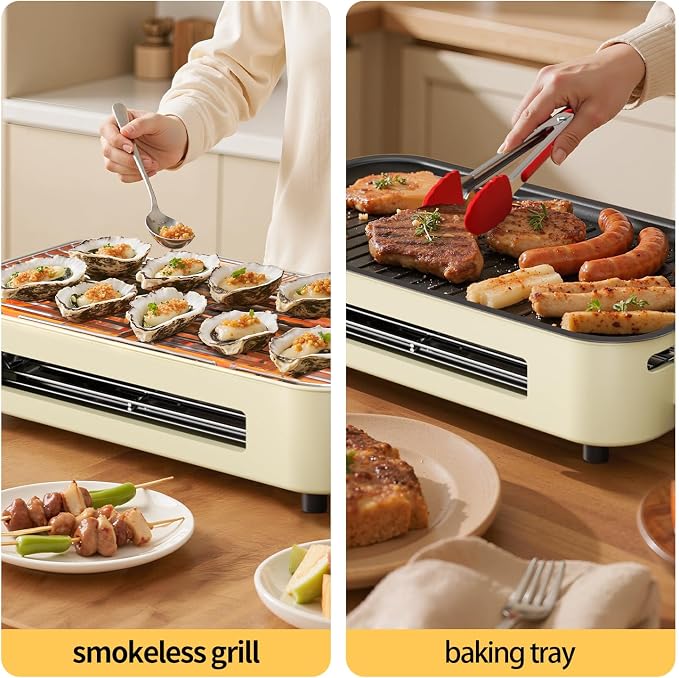 AORAN Indoor Grills Electric Smokeless – Versatile Smokeless Indoor Grill - Image 5