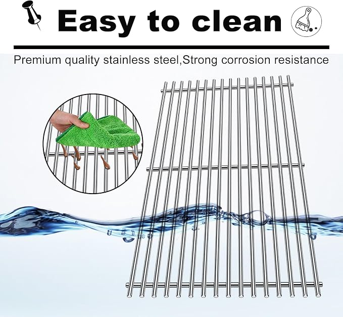 Grill Grates Replacement for Weber Grill Parts Weber Genesis II E-410, LX - Image 6