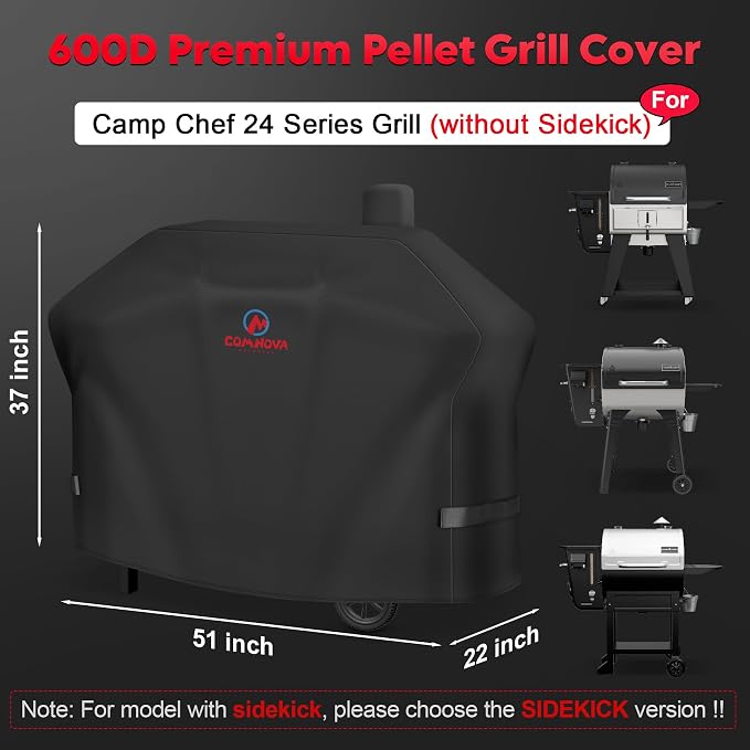 Comnova Pellet Grill Cover for Camp Chef 24 Series - Image 2