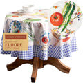 Maison d' Hermine Table Cloth Round Table 100% Cotton 69 Inches Tablecloth by MaisondHermine