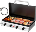 ROVSUN 4 Burner Portable Propane Griddle by ROVSUN