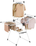 SONGMICS Clothes Drying Rack, Foldable 2-Level Laundry Drying Rack, by SONGMICSbySONGMICSHOME