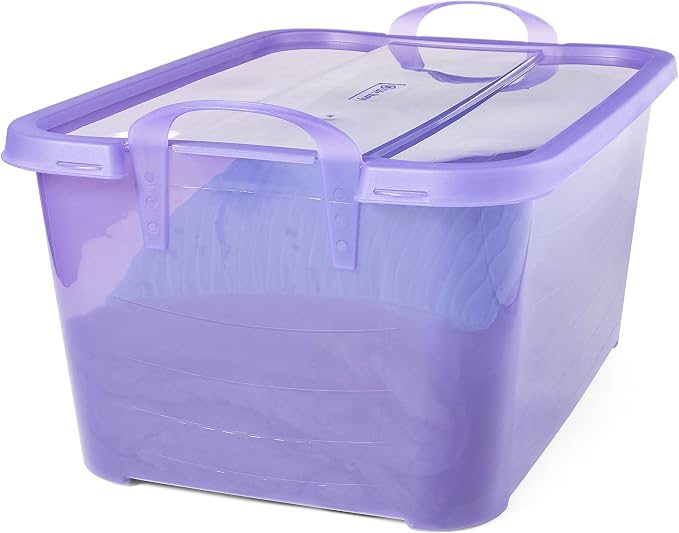 Life Story 6 Pack Light Duty Stackable Storage Bin, 55 Quart Home Organizer - Image 9