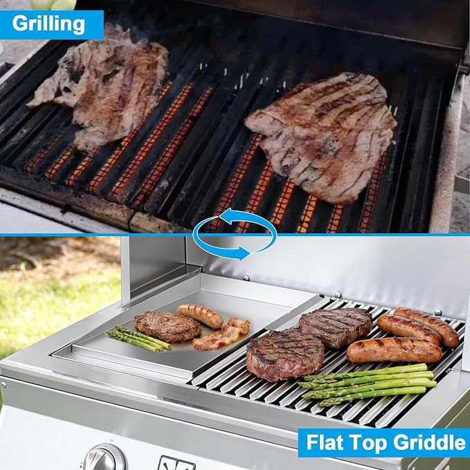 Half Size Griddle Plate for Solaire AGBQ-27 Grills Stainless Steel Griddle - Image 7