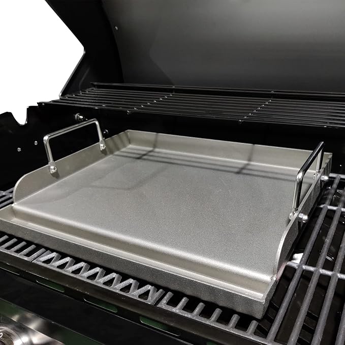 Griddle for Gas Grill Metal Cooking Griddle Pan for Outdoor Gas Grill - Image 7